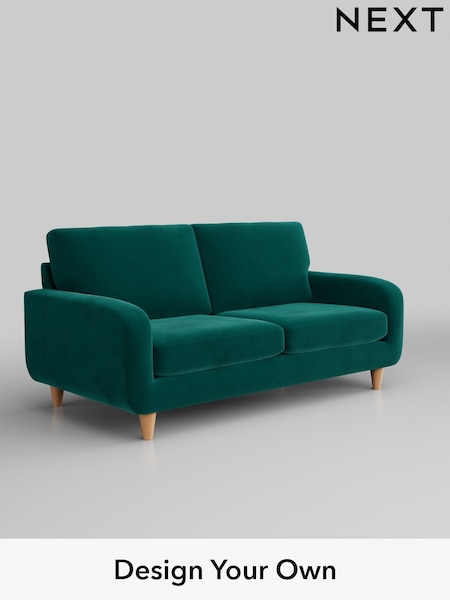 Plush Velvet Easy Clean/Juniper Green Camden (153851) | £999