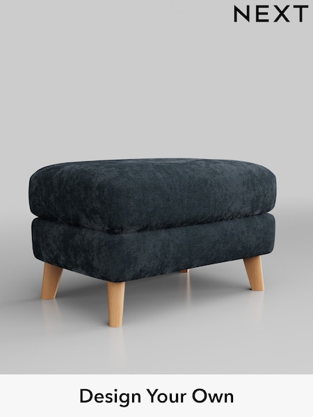 Distressed Velour/Midnight Blue Conway Relaxed Sit (155046) | £425