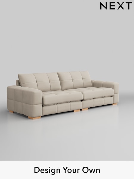 Plush Velvet Easy Clean/Oyster Brooke Deep Sit (155106) | £1,825