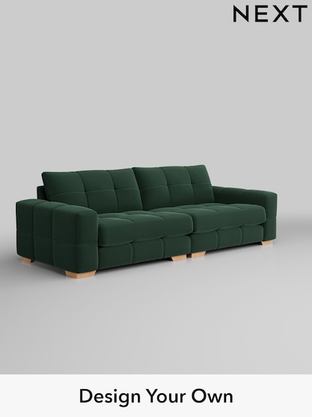 Plush Velvet Easy Clean/Bottle Green Brooke Deep Sit (156657) | £1,825