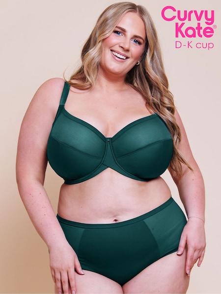 Green - Curvy Kate Wonderfully Full Cup Side Support Bra