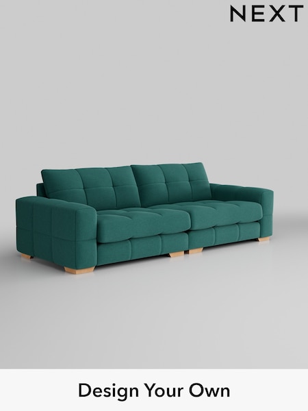 Fine Chenille Easy Clean/Dark Juniper Green Brooke Deep Sit (157714) | £1,825