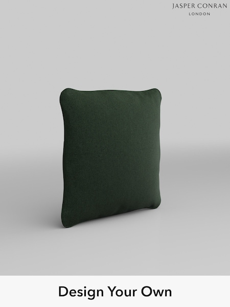 Jasper Weave/Moss Green Black Upholstery Cushions By Jasper Conran (159638) | £55