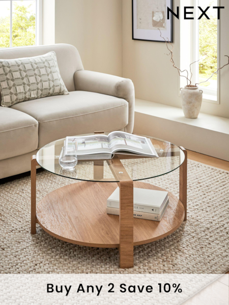 Natural Dexter Oak Effect Coffee Table (160487) | £175