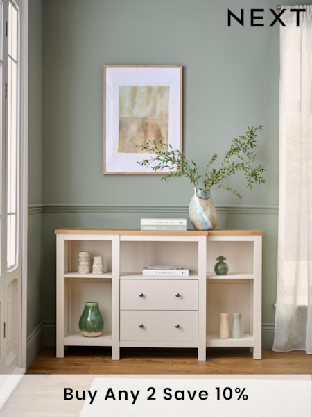 Cream Malvern Console Table (160536) | £299