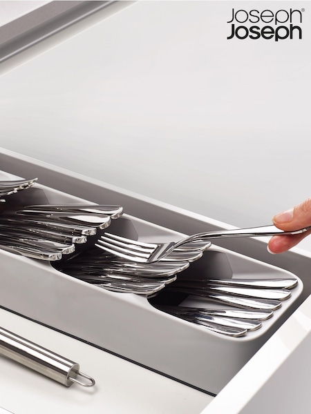 Joseph® Joseph Grey Drawer Store Compact Cutlery Organiser (161096) | £19