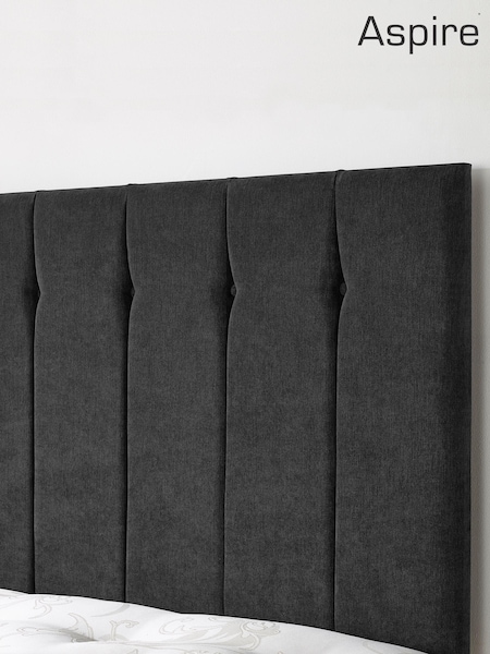 Aspire Furniture Charcoal Amberley Headboard (161133) | £111 - £158