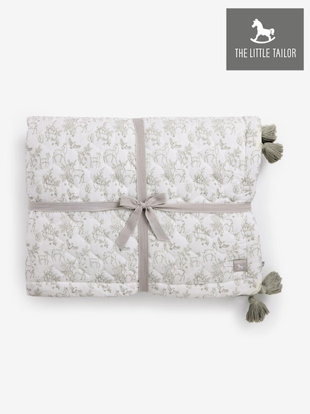 The Little Tailor White 100% Cotton Quilt (163447) | £65
