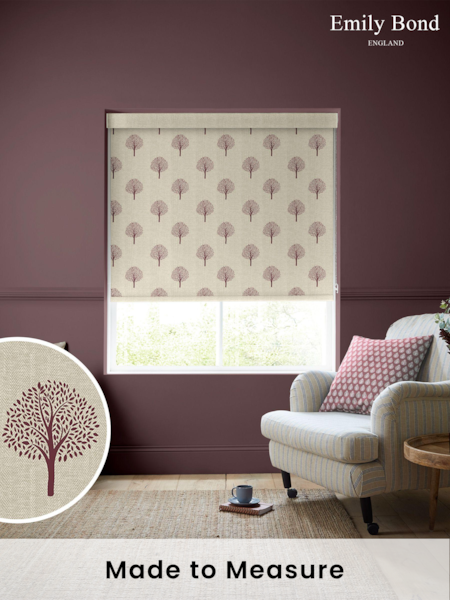 Emily Bond Mulberry Yew Tree Made to Measure Roller Blinds (163594) | £58