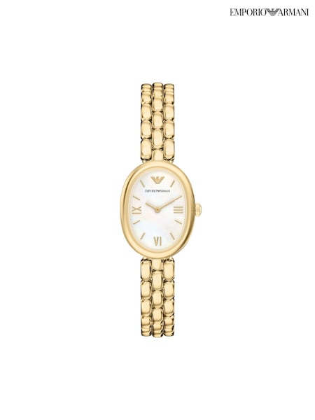 Gold Tone - Emporio Armani Sinfonia Two-hand Gold-tone Stainless Steel Watch