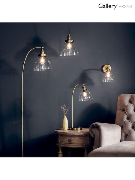 Gallery Home Brass Pierre Wall Light (164543) | £72