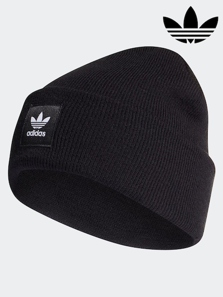 adidas Originals Black Adicolour Cuff Beanie (164712) | £5