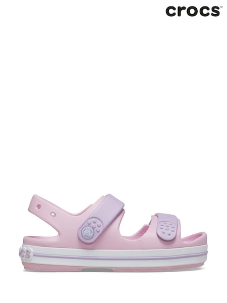 Crocs Pink Toddler Crocband Sandals (164993) | £35