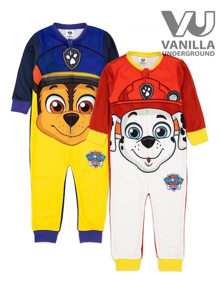 Vanilla Underground Brown Paw Patrol Kids Character Multi Pack of 2 All-In-Ones (165236) | £30