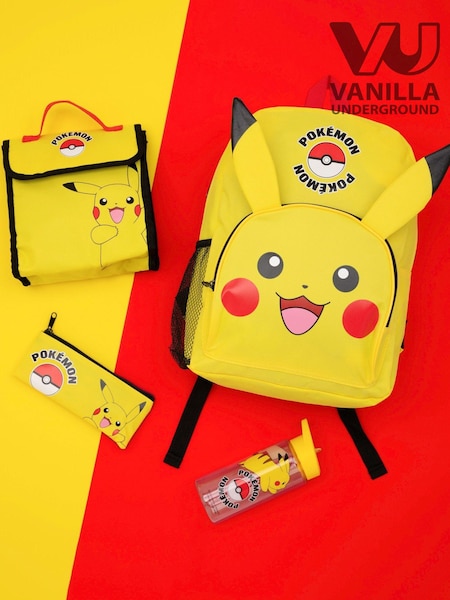 Vanilla Underground Yellow Pokémon 4 Piece Back To School Set (166274) | £33