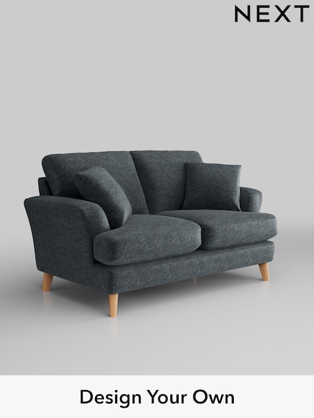 Plush Chenille/Slate Blue Conway Relaxed Sit (166793) | £1,150