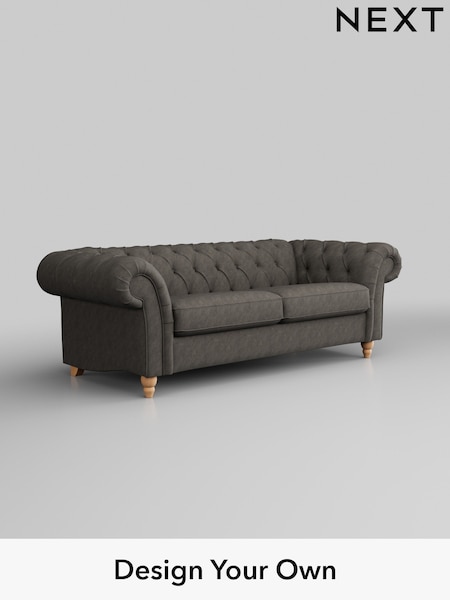 Antiqued Leather/Grey Gosford Leather Deep Sit (171017) | £2,725