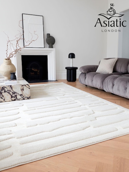 Asiatic Rugs White Valley Path Rug (171221) | £114 - £325