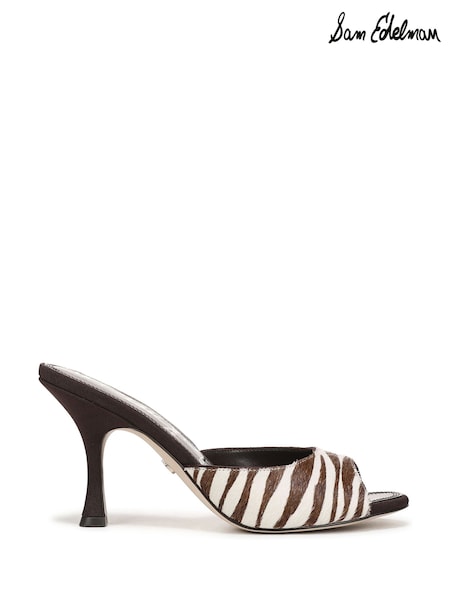 Brown - Sam Edelman Jeanie Regular Fit Mules