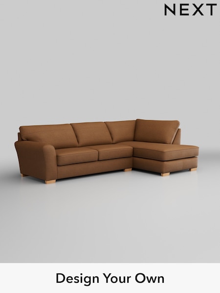 Antiqued Leather/Light Tan Brown Michigan Leather (171479) | £2,650