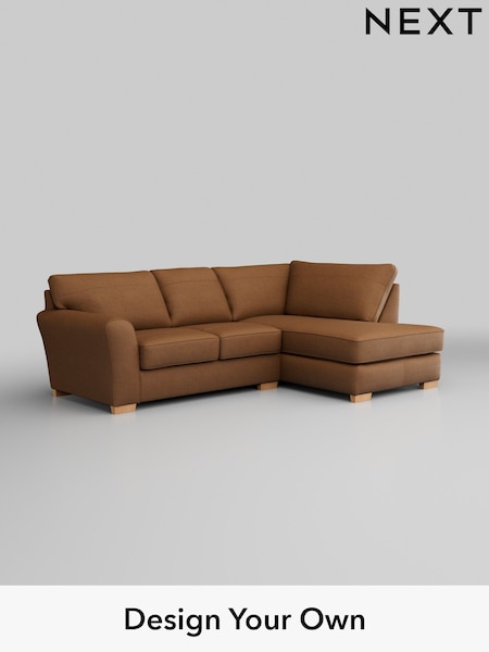 Antiqued Leather/Light Tan Brown Michigan Leather (171479) | £2,450