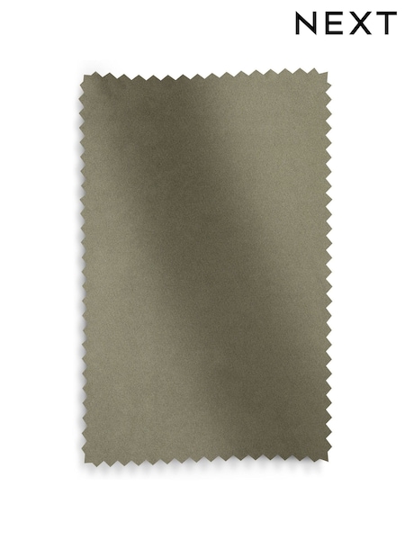 Sage Green Soft Velvet Upholstery Swatch (171657) | £0