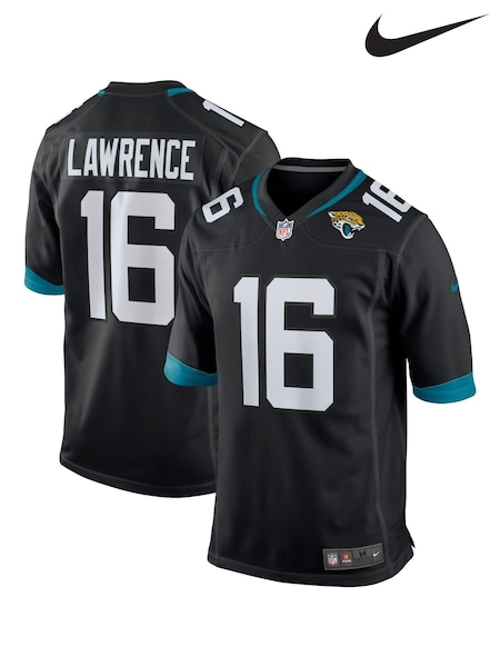 Nike Black NFL Jacksonville Jaguars Alternate Game Jersey - Trevor Lawrence Youth (172395) | £80