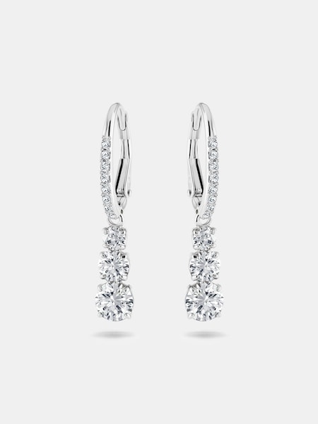 Swarovski Silver Attract Trilogy Earrings (173105) | £85
