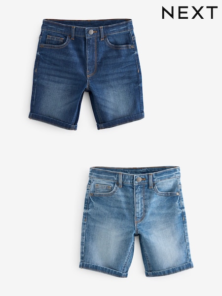 Blues 2 Pack Denim Shorts (3-16yrs) (173143) | £18 - £28