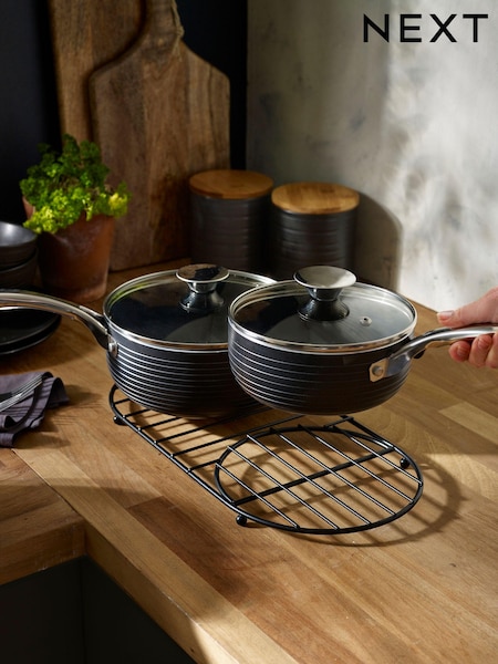 Black Large Bronx Wire Trivet (173764) | £12