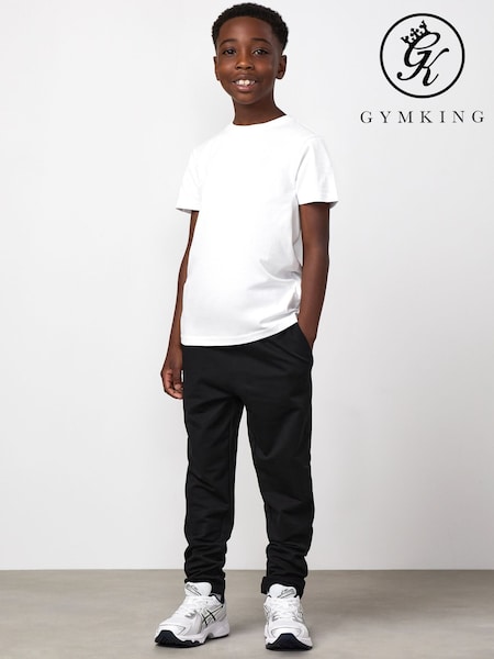 White - Gym King Victory Jersey T-shirt