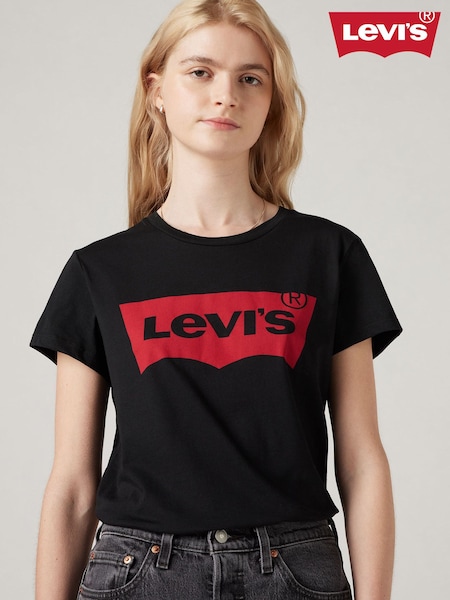 Levi's® Black The Perfect 100% Cotton T-Shirt (174950) | £27