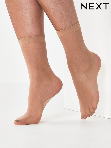 Nude 20 Denier Ankle Socks 5 Pack (175489) | £5