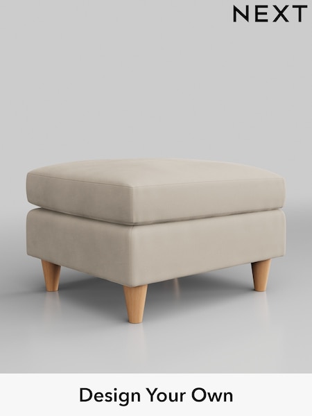 Plush Velvet Easy Clean/Oyster Camden (175618) | £350