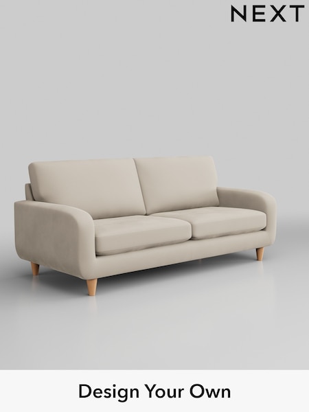 Plush Velvet Easy Clean/Oyster Camden (175618) | £1,099