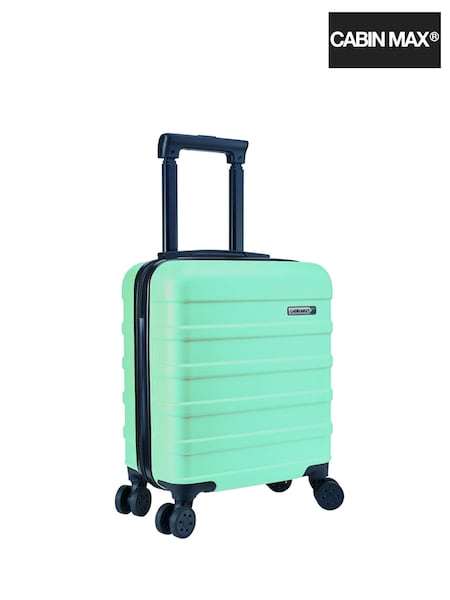 Cabin Max Light Green Anode Four Wheel Carry On Easyjet Sized Underseat 45cm Suitcase (175901) | £50