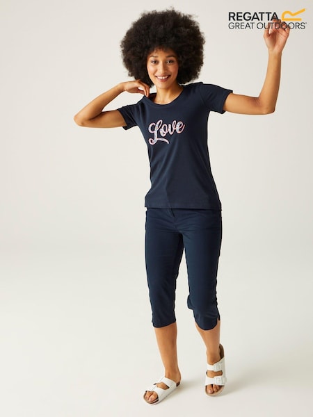 Regatta Blue Bayletta Capri Trousers (176022) | £39