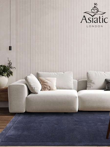 Asiatic Rugs Navy Rise Rug (176747) | £261 - £742