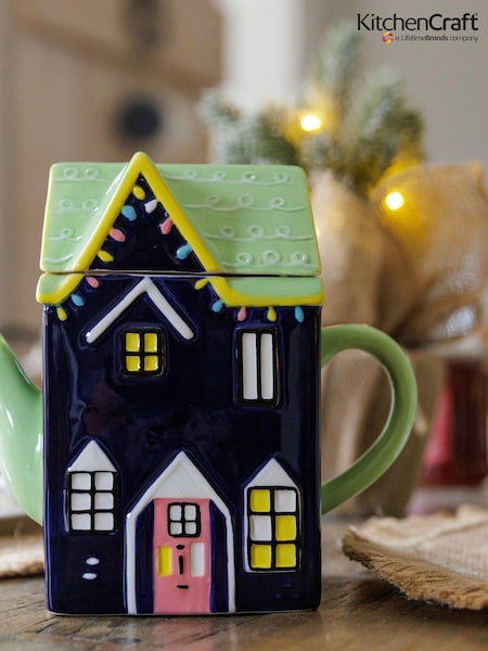 Kitchencraft The Nutcracker Collection Ceramic Teapot House (177406) | £33