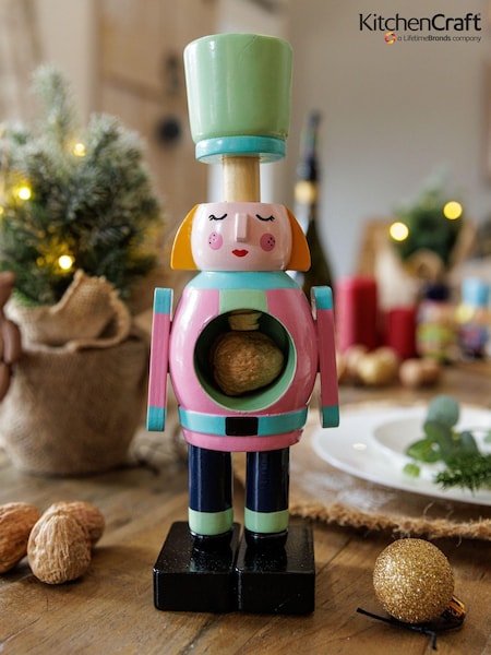 Kitchencraft Pink The Nutcracker Collection Wooden Nutcracker (177418) | £35