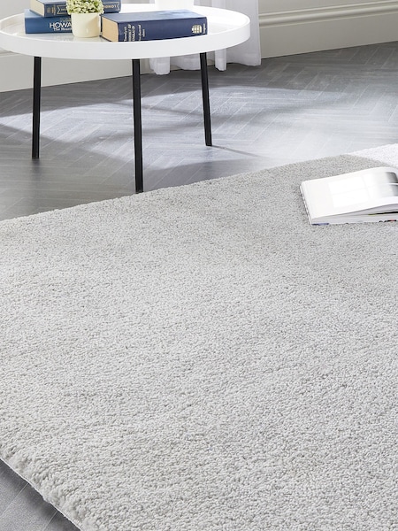 My Lux Silver Washable Rug (177540) | £38