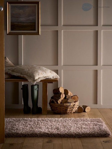 Origin Rug Collection. Latte Chicago Runner (177559) | £65