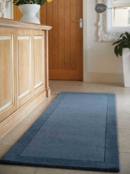 Origin Rug Collection. Navy Blue Runner (177603) | £90