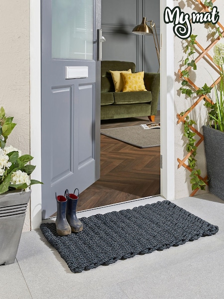 My Mat Black Rope Outdoor Small Mat (177623) | £35