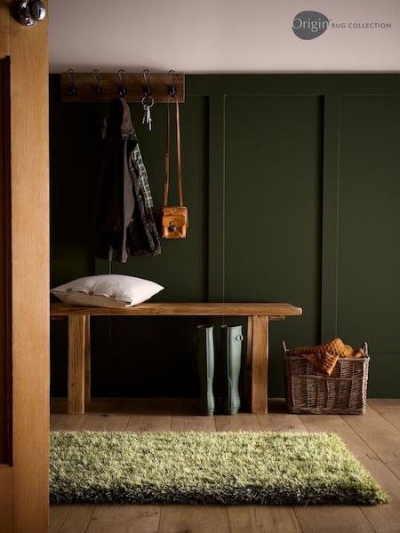 Origin Rug Collection. Olive Chicago Runner (177639) | £65