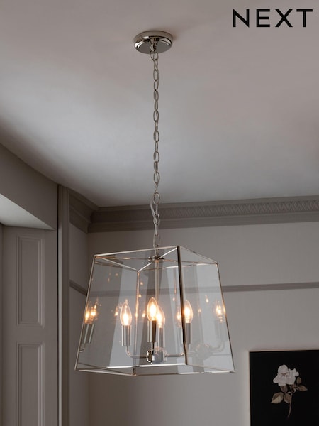 Chrome Warwick 4 Light Ceiling Light (178602) | £150