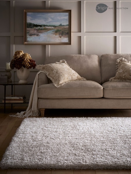 Origin Rug Collection. Cream Chicago Rug (178886) | £65 - £275