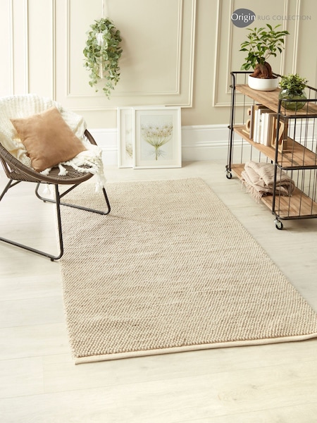 Origin Rug Collection. Natural La Playa Rug (179086) | £155 - £460