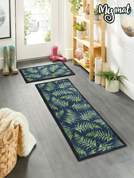 My Mat Fern Leaves Washable Nylon Doormat (179147) | £20