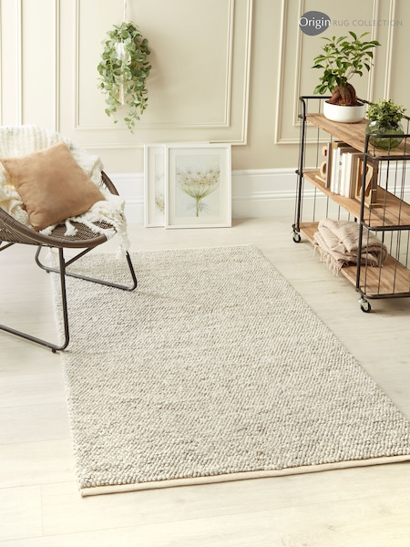Origin Rug Collection. Silver La Playa Rug (179301) | £155 - £460